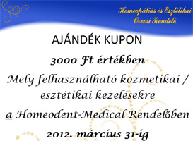 kozmetikai kupon